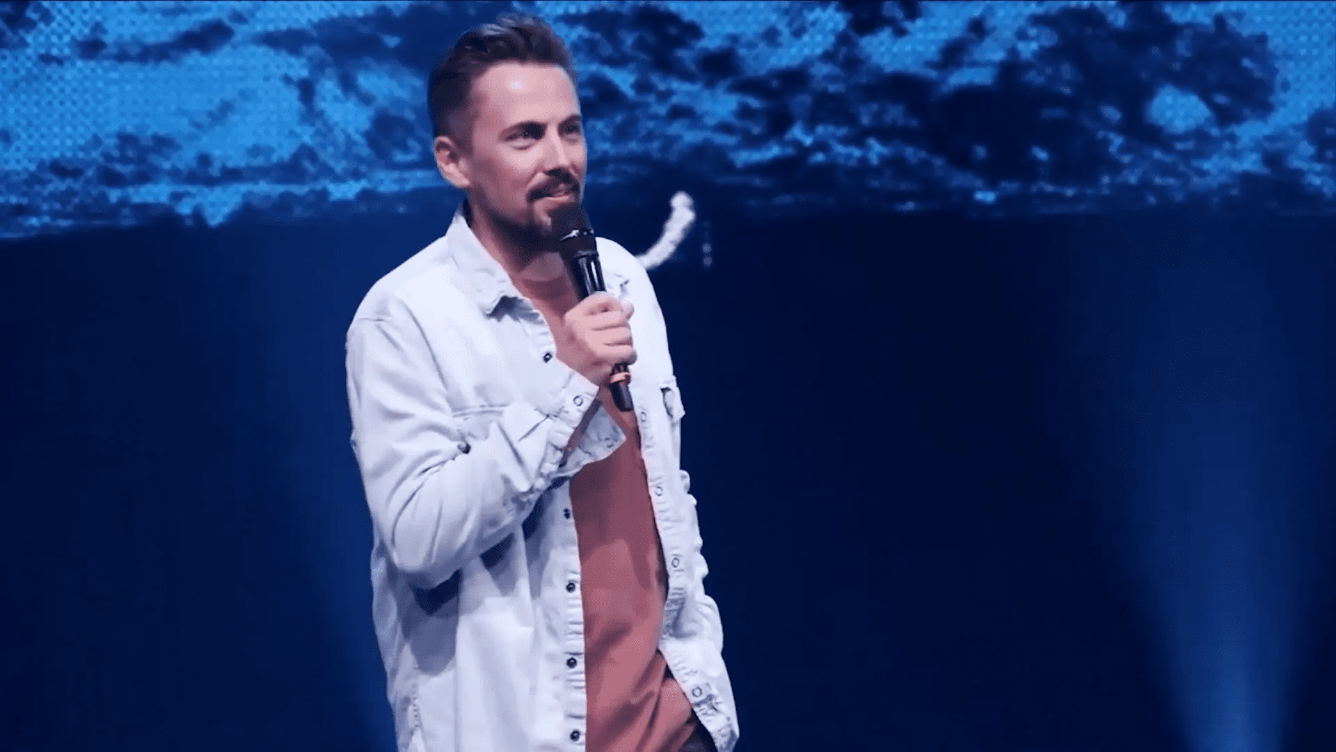 Pastor discussing prayer and fasting