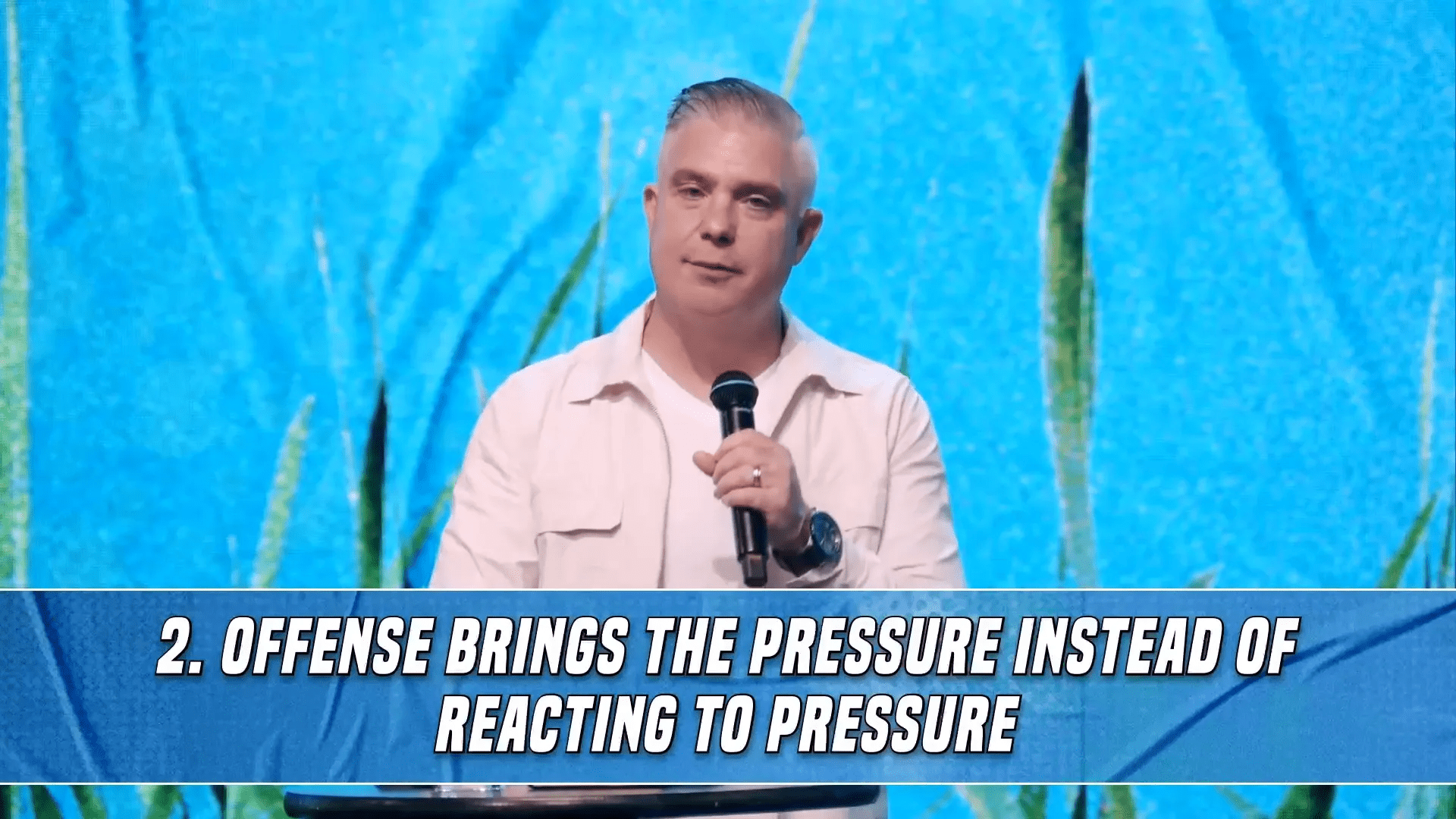 Applying Pressure Instead of Reacting