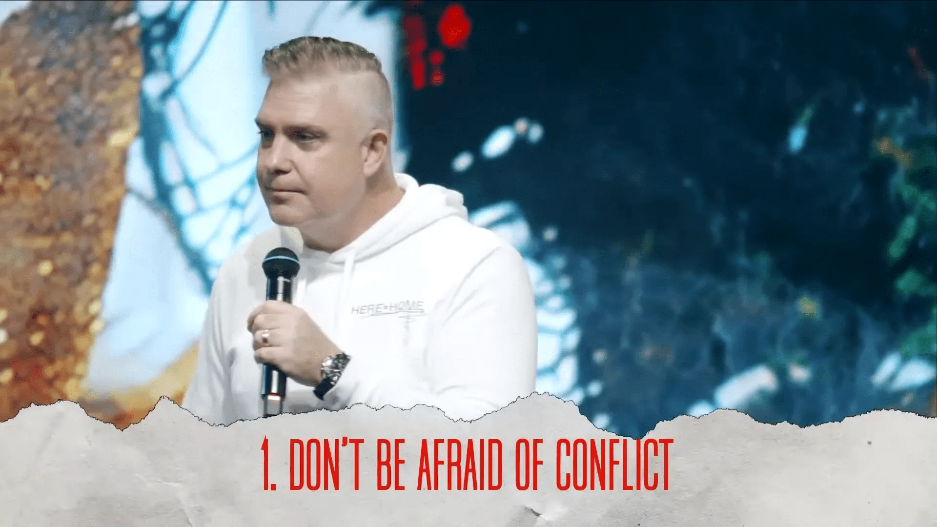 First Step: Don't Be Afraid of Conflict