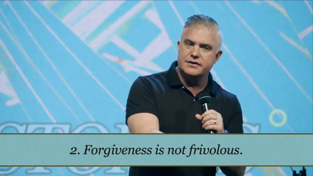 The Seriousness of Forgiveness